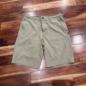 O’Neill hyperdry khaki shorts men size 30 lightly used